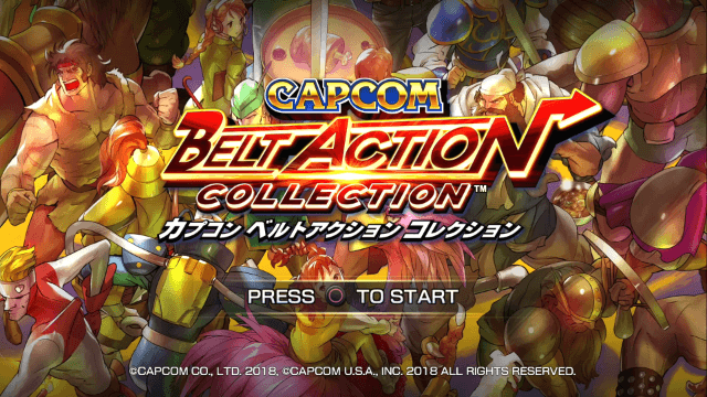 Capcom Belt Action Collection screenshot 2 for Playstation 4